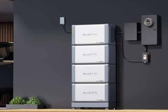 Sjö Bluetti varaorkukerfi í einbýlishúsi