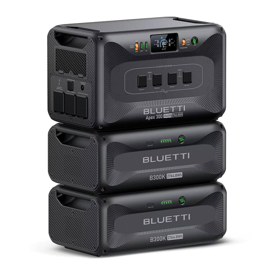 BLUETTI APEX300 - 3800W - Varaafl og orka fyrir heimili og fyrirtæki