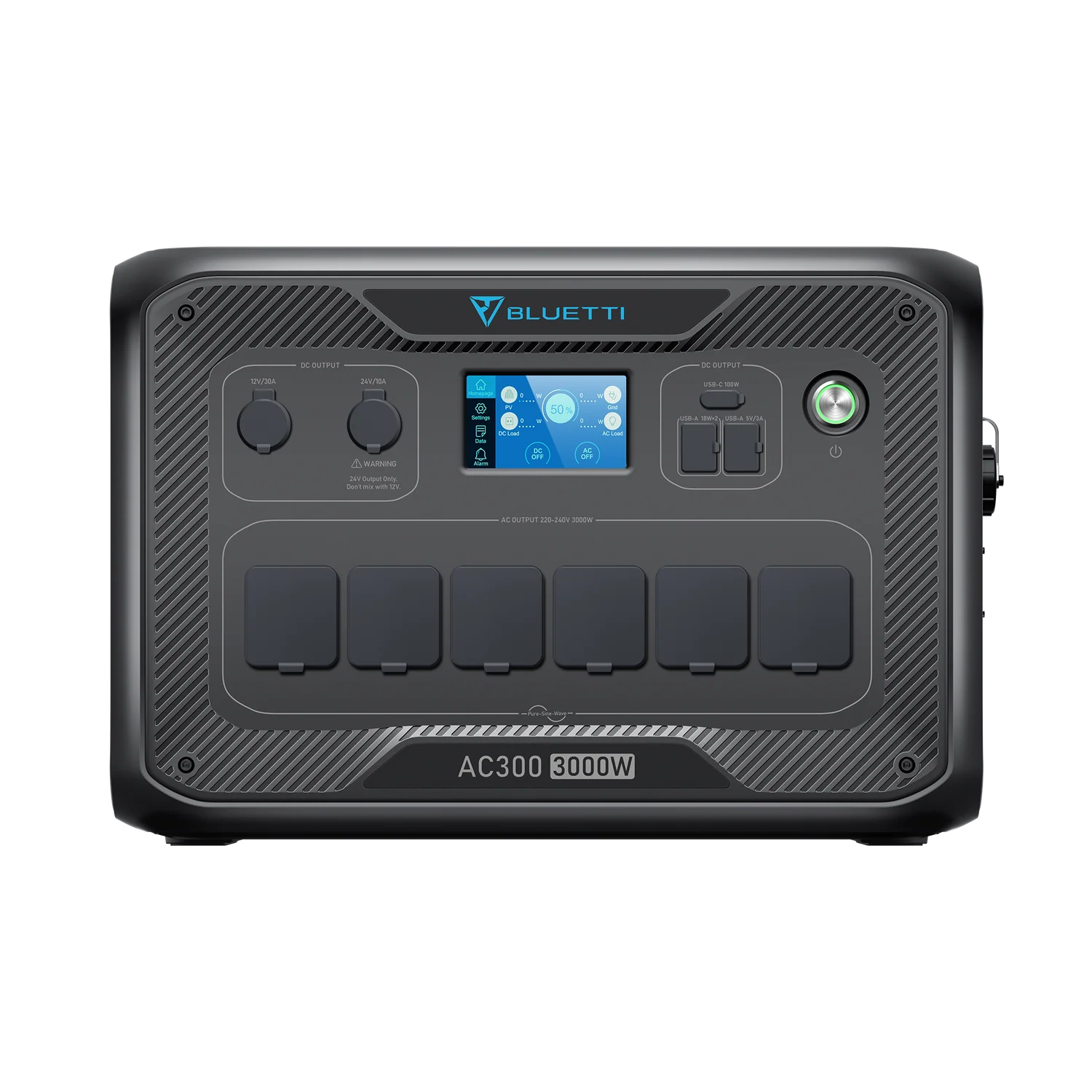 BLUETTI AC300 ORKUBANKI - VARAAFL / ORKA FYRIR HEIMILI OG FYRIRTÆKI