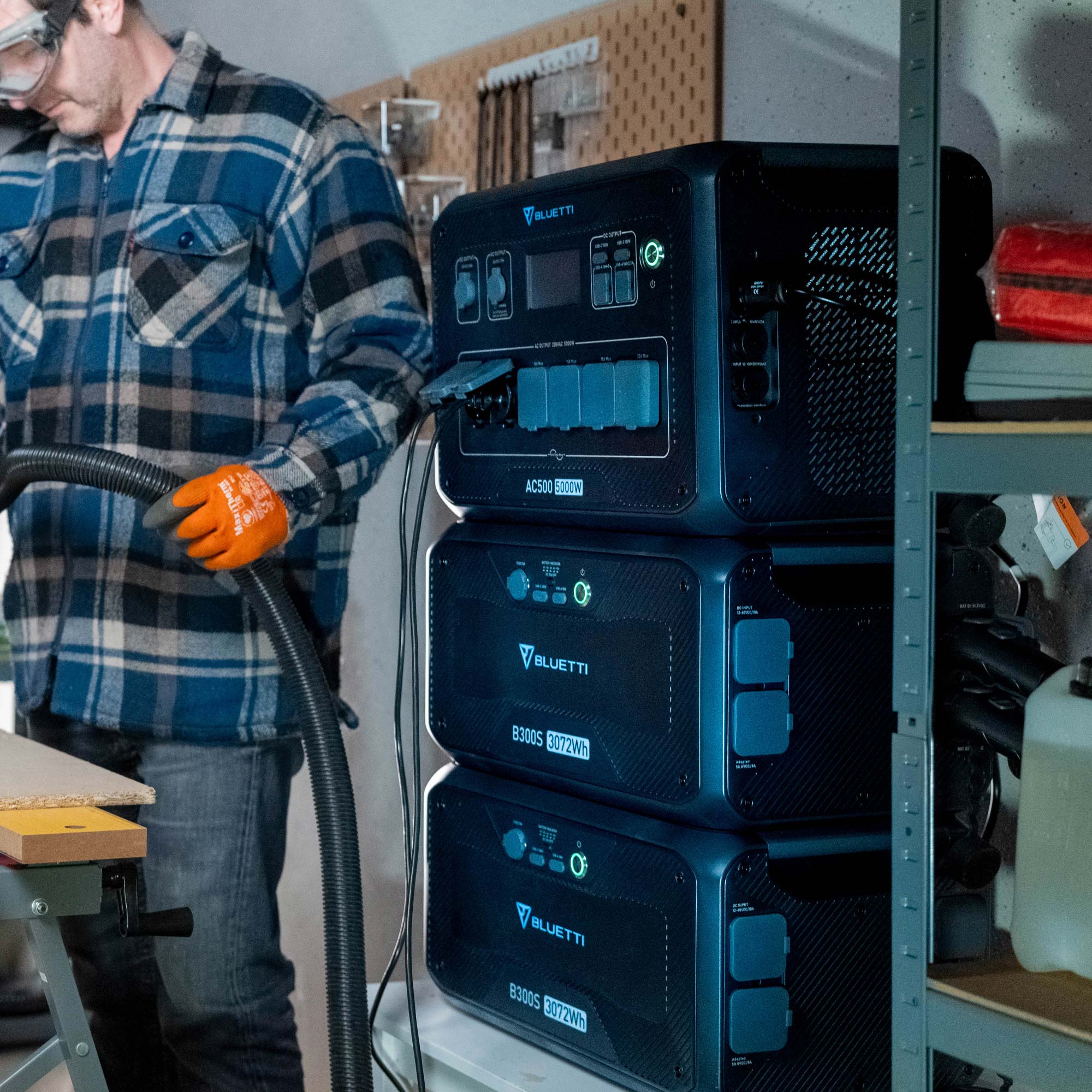 BLUETTI AC300 INVERTER + B300K RAFHLAÐA - TILBOÐ