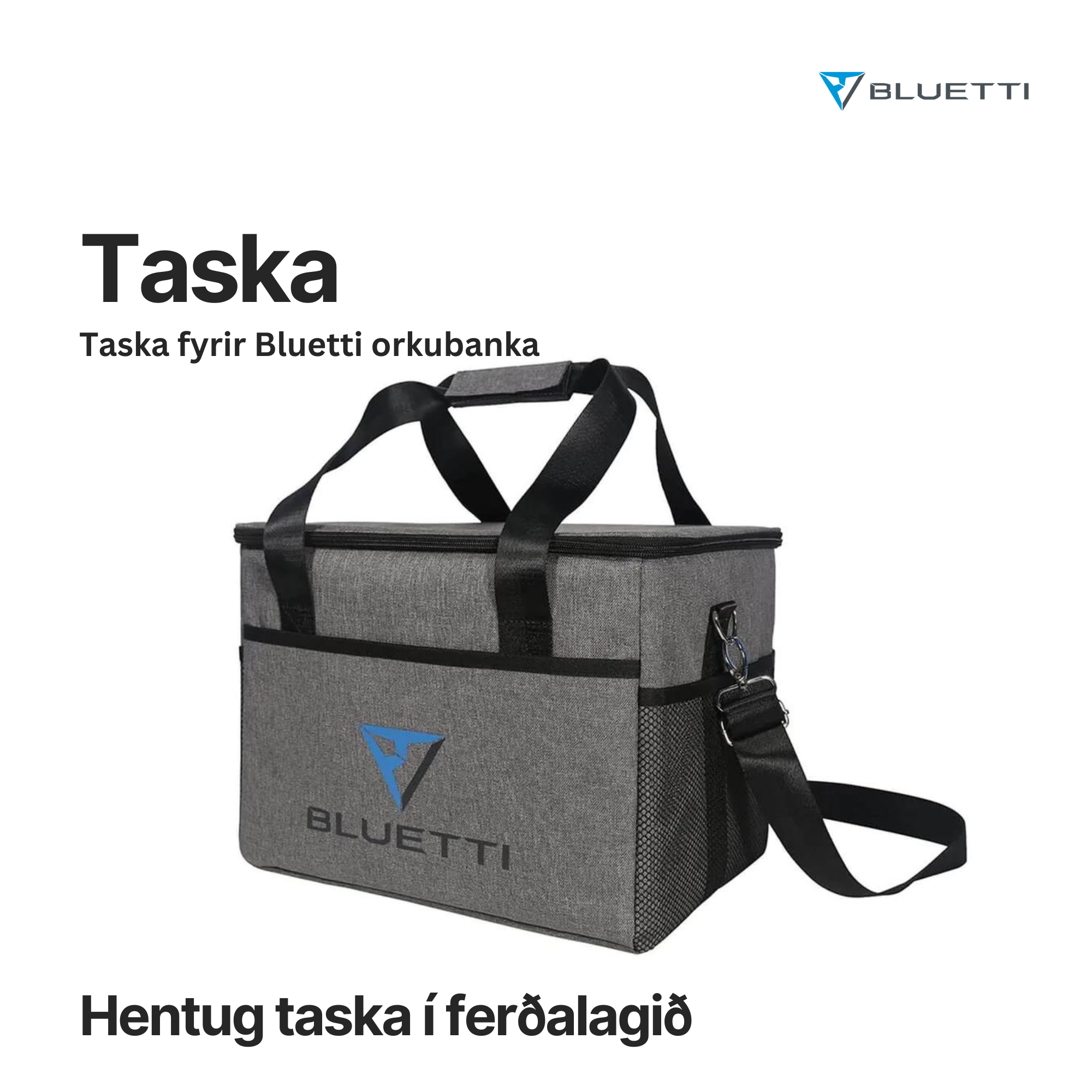 BLUETTI BURÐARTASKA