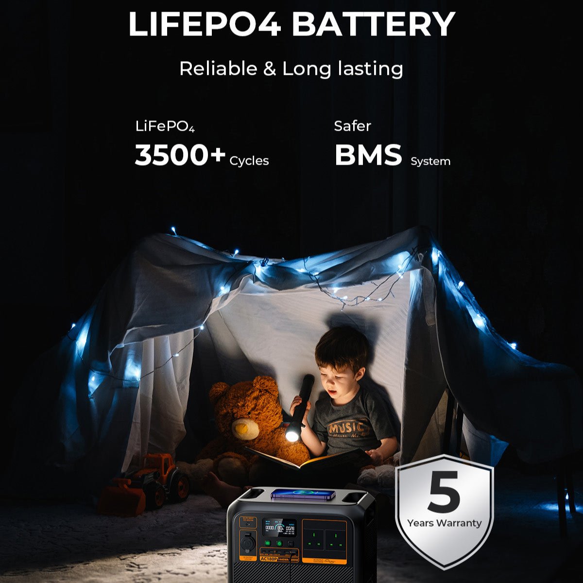 BLUETTI AC180P ORKUBANKI - 1800W