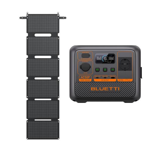 BLUETTI AC50P ORKUBANKI - 700W - Fullkominn í ferðalagið