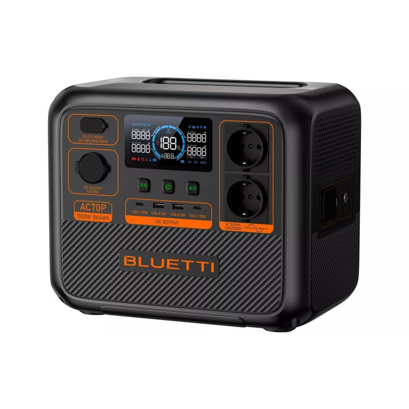 BLUETTI AC70P ORKUBANKI - 1000W