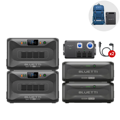 BLUETTI APEX300 - 3800W - Varaafl og orka fyrir heimili og fyrirtæki