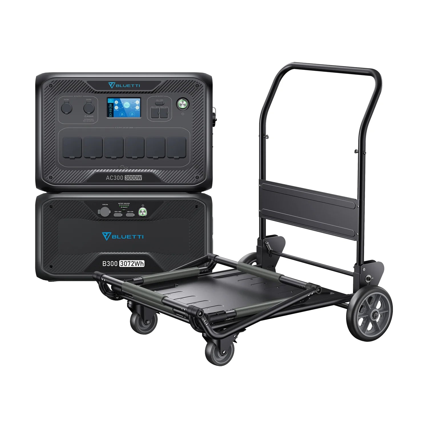 BLUETTI AC300 ORKUBANKI - VARAAFL / ORKA FYRIR HEIMILI OG FYRIRTÆKI