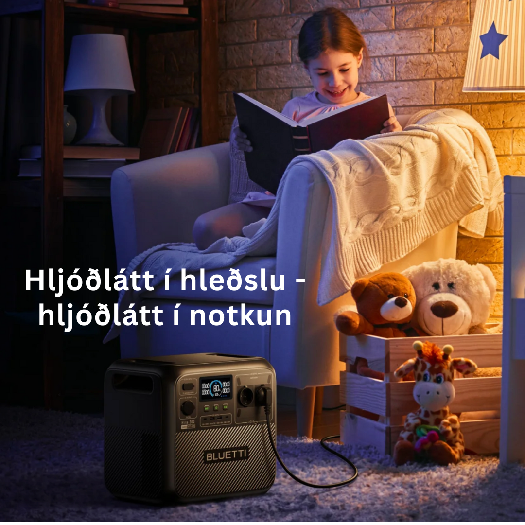 BLUETTI Orkubanki og kælir saman í pakka!