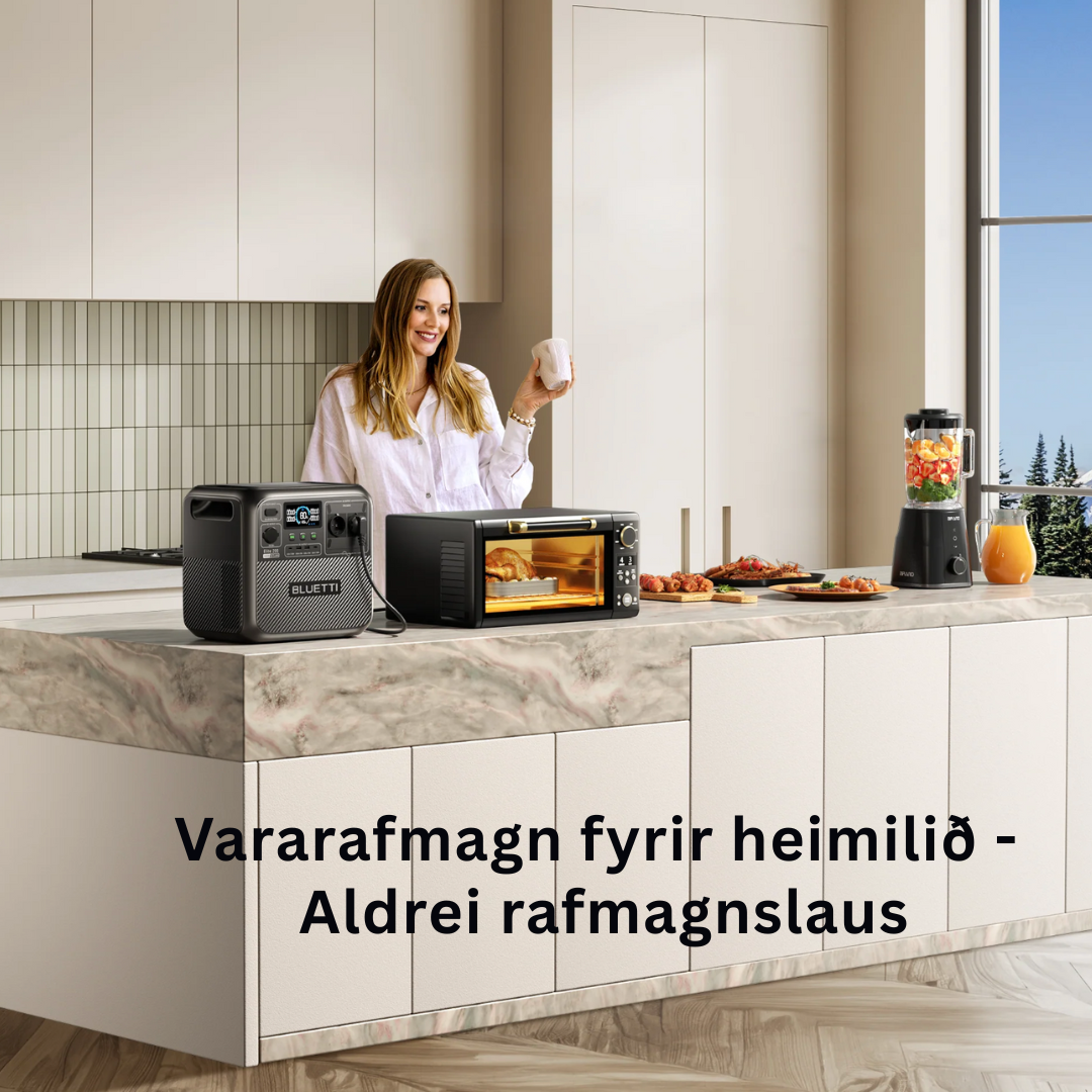 BLUETTI Orkubanki og kælir saman í pakka!