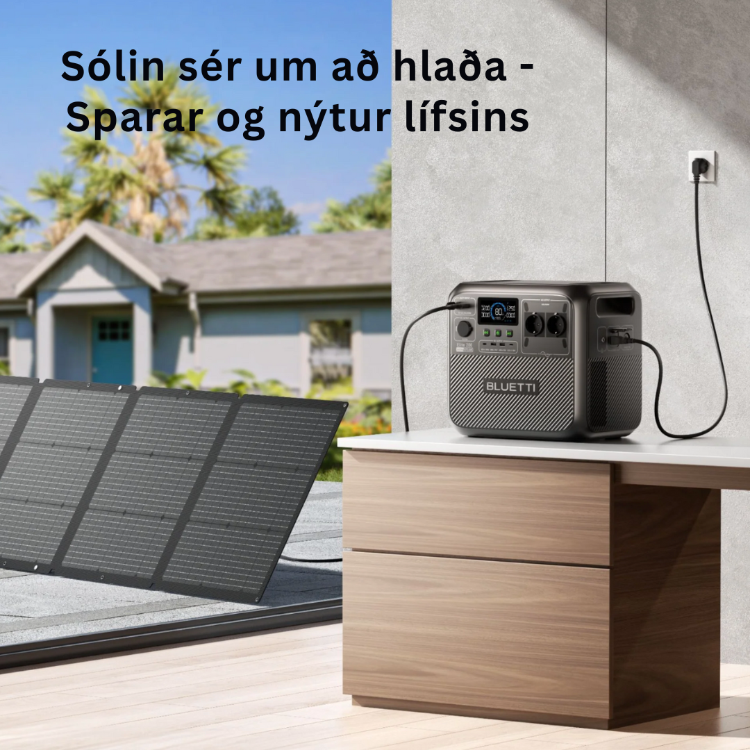 BLUETTI Orkubanki og kælir saman í pakka!