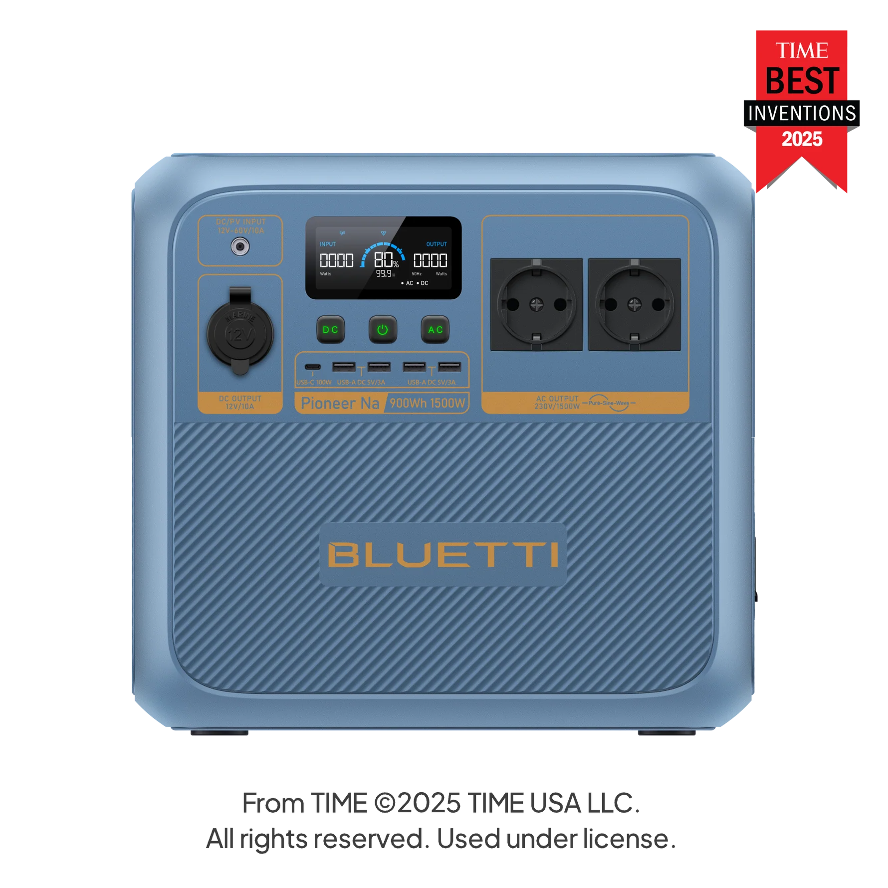 BLUETTI Pioneer Na Sodium | 1.500W 900Wh - Fullkominn fyrir mikinn kulda!