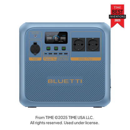 BLUETTI Pioneer Na Sodium | 1.500W 900Wh - Fullkominn fyrir mikinn kulda!