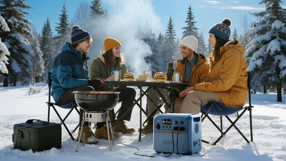 BLUETTI Pioneer Na Sodium | 1.500W 900Wh - Fullkominn fyrir mikinn kulda!