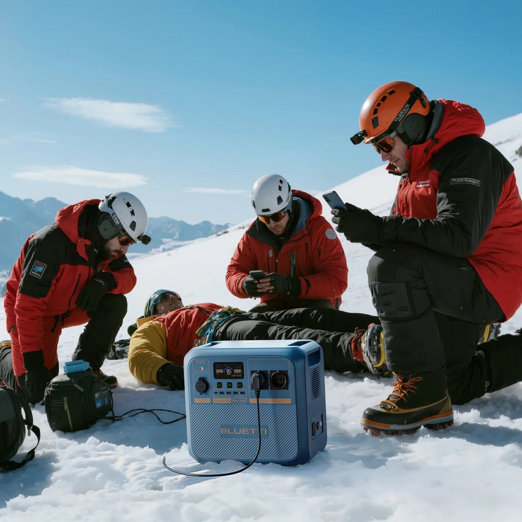 BLUETTI Pioneer Na Sodium | 1.500W 900Wh - Fullkominn fyrir mikinn kulda!